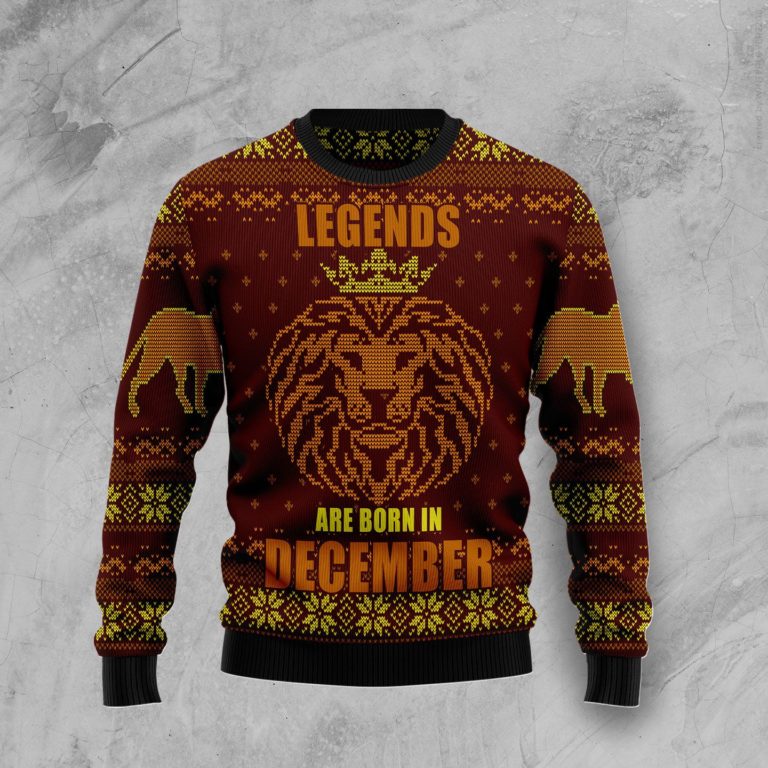 Legends December Christmas Wool Sweater