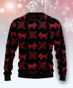 Scottish Terrier Christmas Christmas Wool Sweater