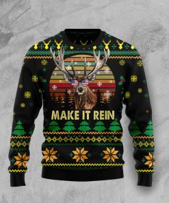 Make It Rein Christmas Wool Sweater