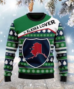 Alaska Lover Christmas Wool Sweater
