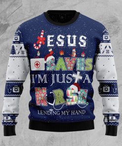 Nurse Life Christmas Wool Sweater