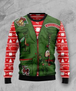 Merry Fishmas Christmas Wool Sweater