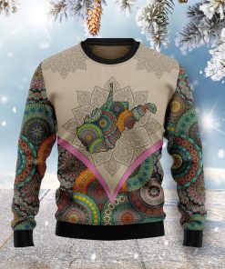 Mandala West Virginia Home Christmas Wool Sweater