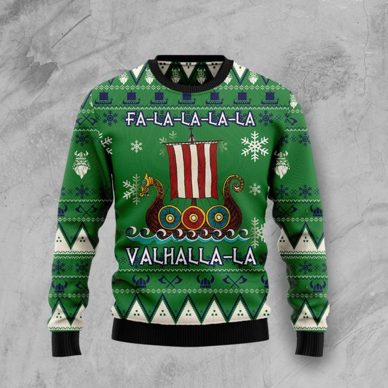 Amazing Viking Christmas Wool Sweater