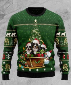 Bernese Mountain Dog Group Xmas Christmas Wool Sweater