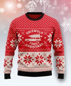 Griswold Family Car Christmas Wool Sweater