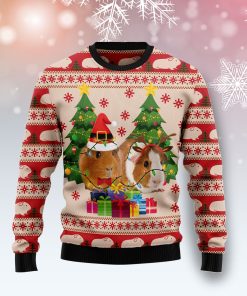 Guinea Pig Love Christmas Christmas Wool Sweater
