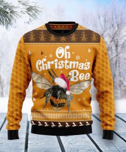 Oh Christmas Bee Christmas Wool Sweater