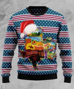 Texas Xmas Christmas Wool Sweater