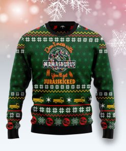 Mamasaurus Christmas Wool Sweater