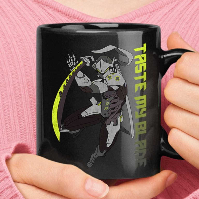 Taste My Blade Genji Overwatch Mug