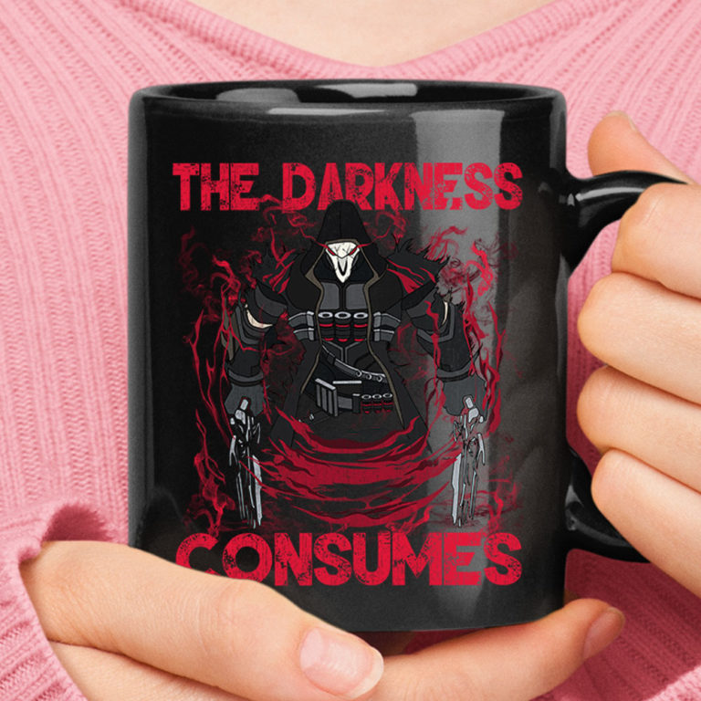 The Darkness Consumes Reaper Overwatch Mug