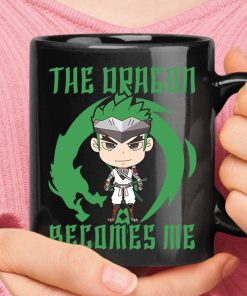 The Dragon Becomes Me Chibi Maskless Genji Overwatch Mug