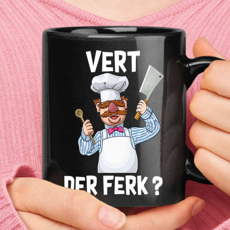 The Muppet Show The Swedish Chef Vert Der Ferk Mug
