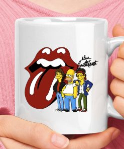 The Rolling Stones Homer The Simpsons Mashup Mug