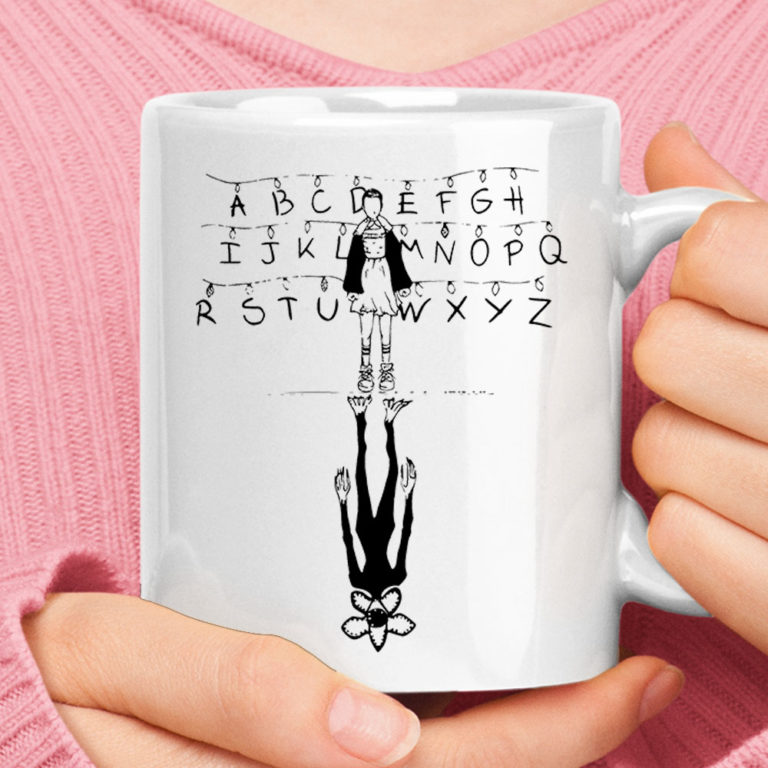 The Upside Down Eleven Demogorgon Stranger Things Mug