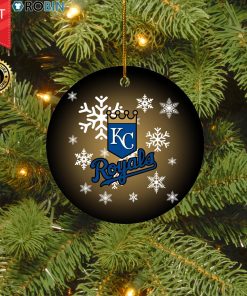 Kansas City Royals Merry Christmas Circle Ornament Kansas City Royals Merry Christmas Circle Ornament