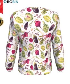 Vegan AF For Veganaholic All-Over Printed Wool Sweater