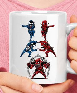 Venom And Deadpool Dragon Ball Fusion Power Up Mug