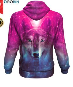 Wolf Is My Spirit Animal All-Over Printed Hoodie