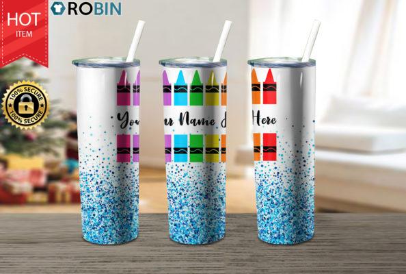 Confetti Crayon 17oz Tumbler