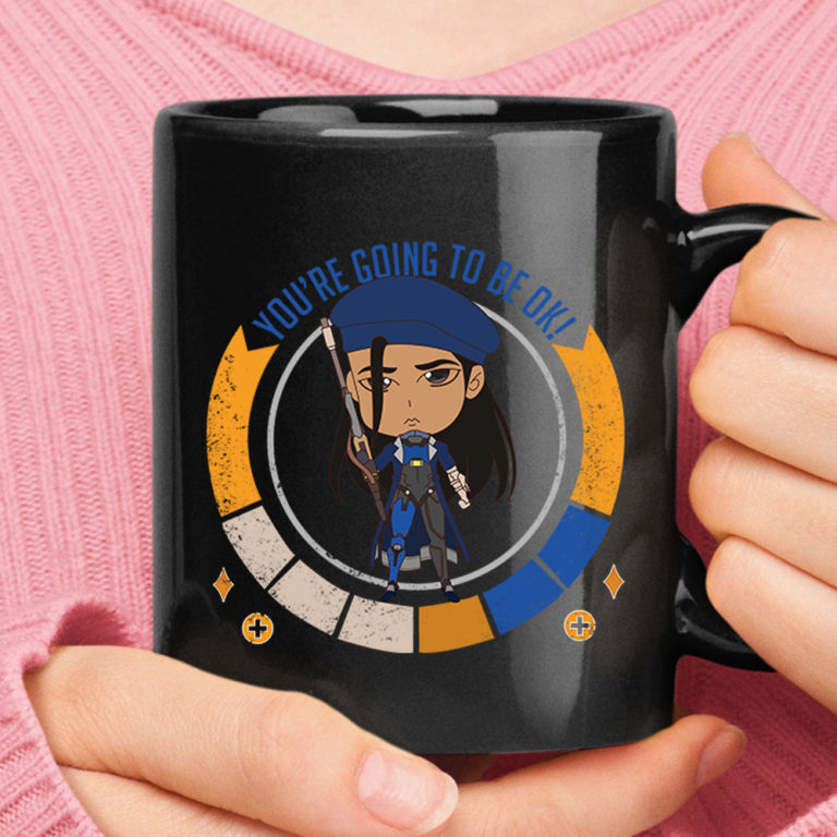 You're Going To Be OK Chibi Ana Overwatch Mug
