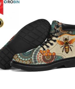 Bee Mandala Timberland Boots Bee Mandala Timberland Boots