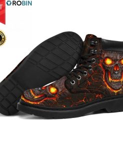 Skull Lava Timberland Boots Skull Lava Timberland Boots