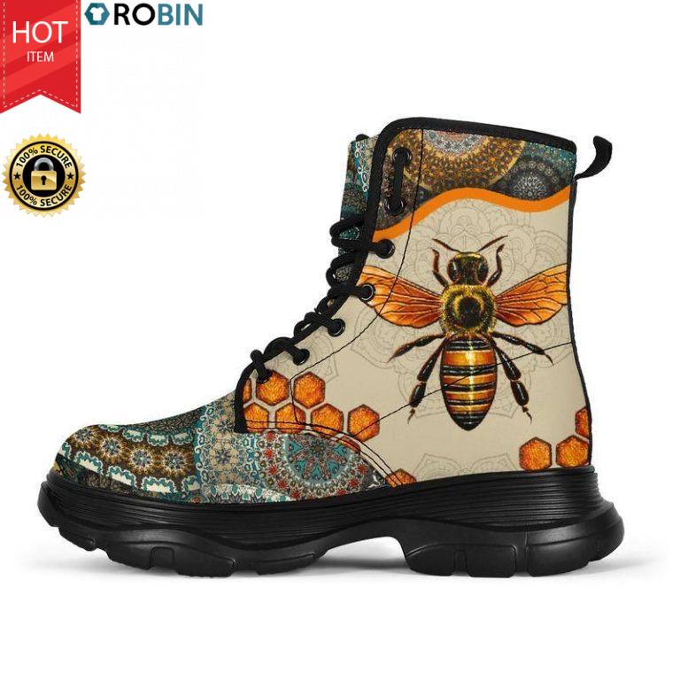 Bee Chunky Timberland Boots