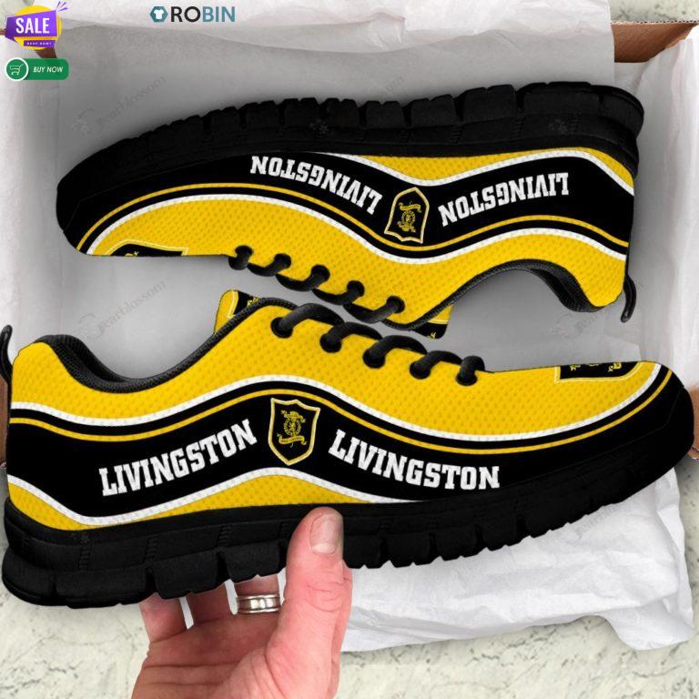 Livingston Scottish Football Club Sneakers – Breathable Running Shoes