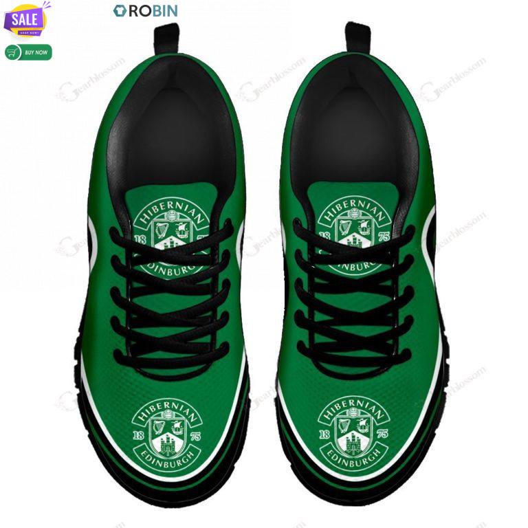 Hibernian Scottish Football Club Sneakers – Breathable Running Shoes