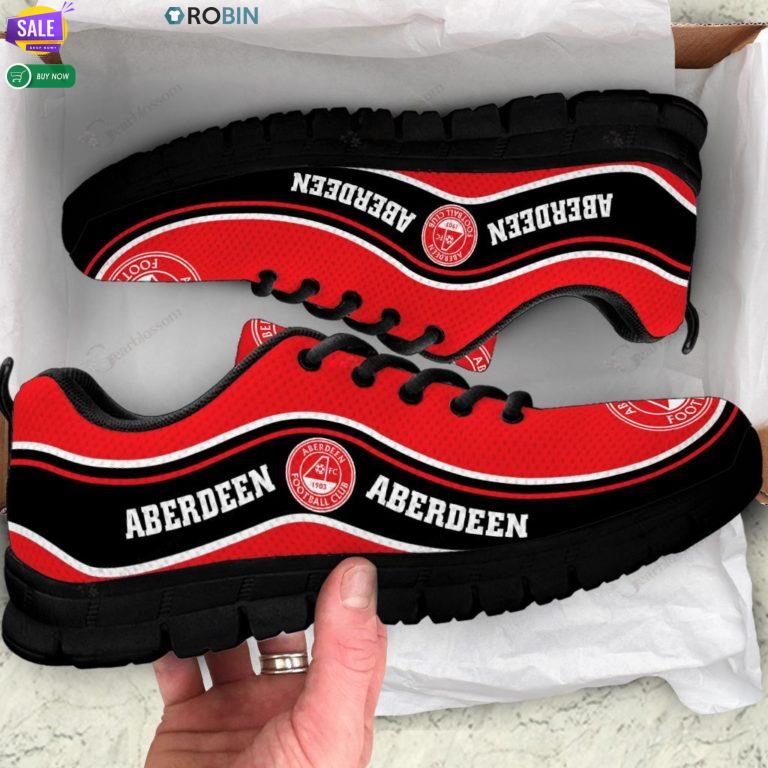 Aberdeen Scottish Football Club Sneakers – Breathable Running Shoes