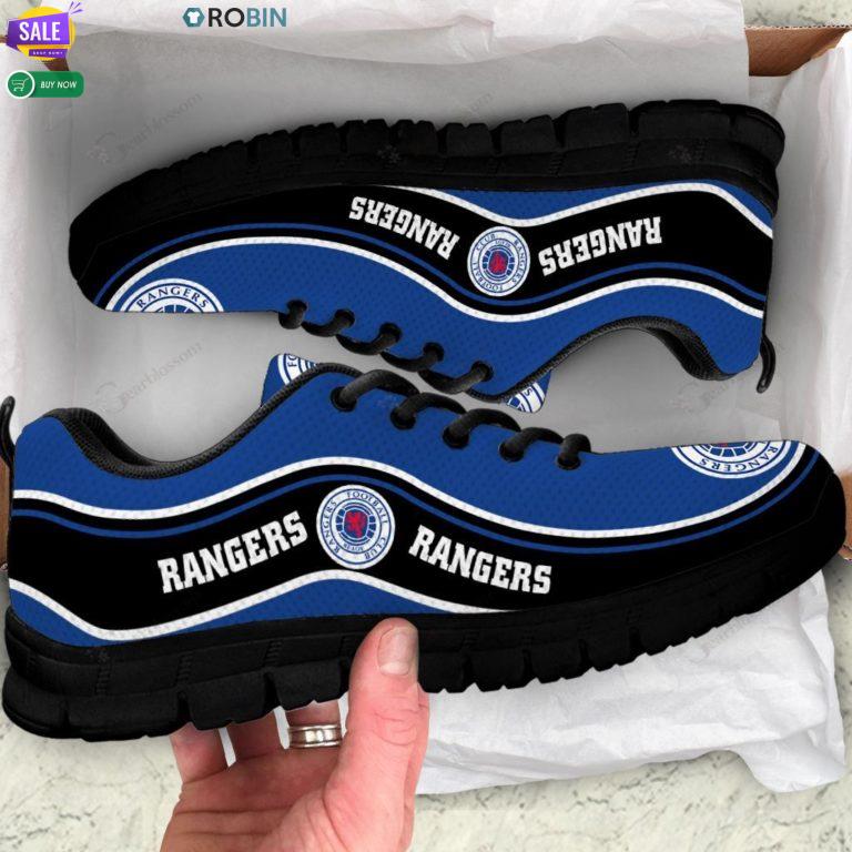 Rangers Scottish Football Club Sneakers – Breathable Running Shoes