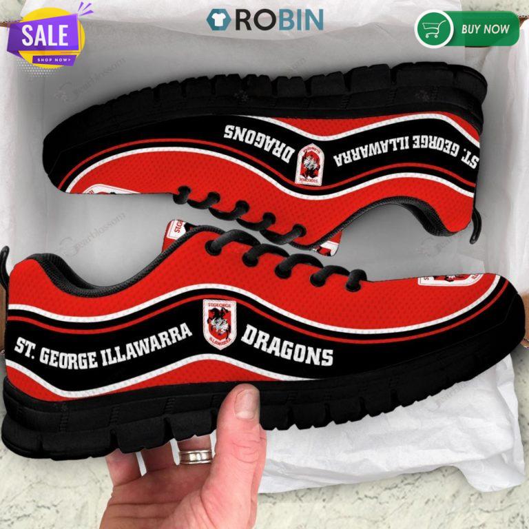 St. George Illawarra Dragons Sneakers – Breathable Running Shoes
