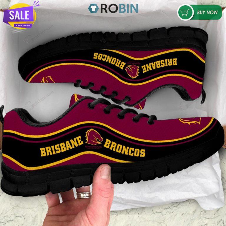 Brisbane Broncos Sneakers – Breathable Running Shoes