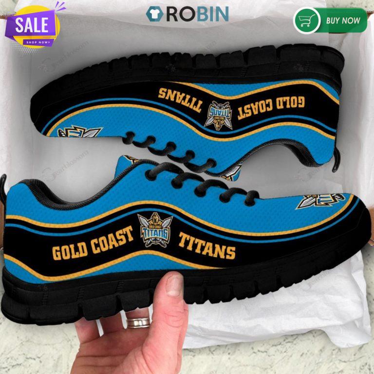 Gold Coast Titans Sneakers – Breathable Running Shoes