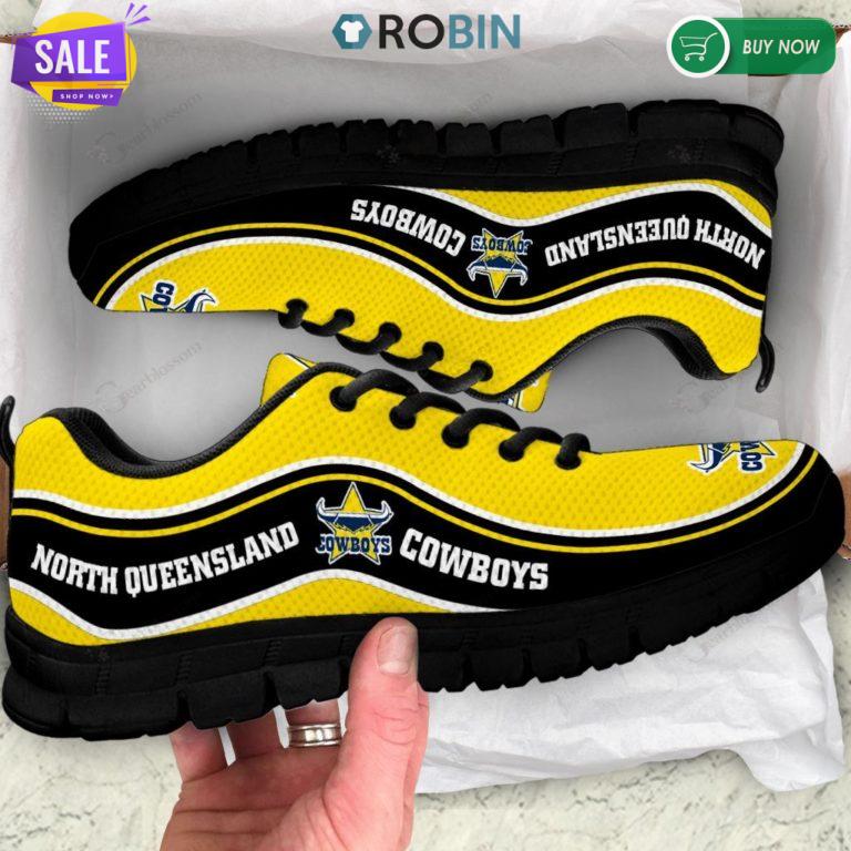 North Queensland Cowboys Football Sneakers – Breathable Running Shoes