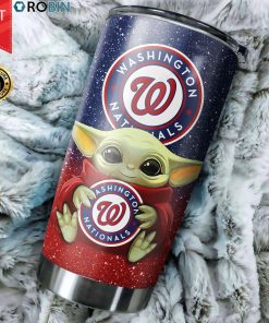 Washington Nationals Baby Yoda 20oz Tumbler Washington Nationals Baby Yoda 20oz Tumbler