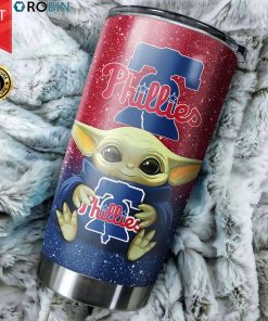 Philadelphia Phillies Baby Yoda 20oz Tumbler Philadelphia Phillies Baby Yoda 20oz Tumbler