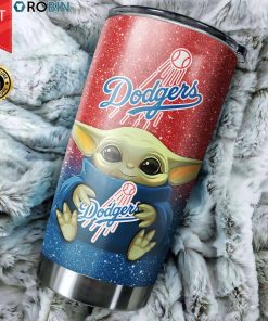Los Angeles Dodgers Baby Yoda 20oz Tumbler Los Angeles Dodgers Baby Yoda 20oz Tumbler
