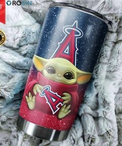 Los Angeles Angels Baby Yoda 20oz Tumbler