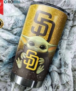 San Diego Padres Baby Yoda 20oz Tumbler San Diego Padres Baby Yoda 20oz Tumbler