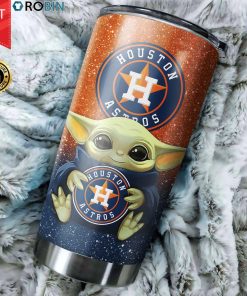 Houston Astros Baby Yoda 20oz Tumbler Houston Astros Baby Yoda 20oz Tumbler