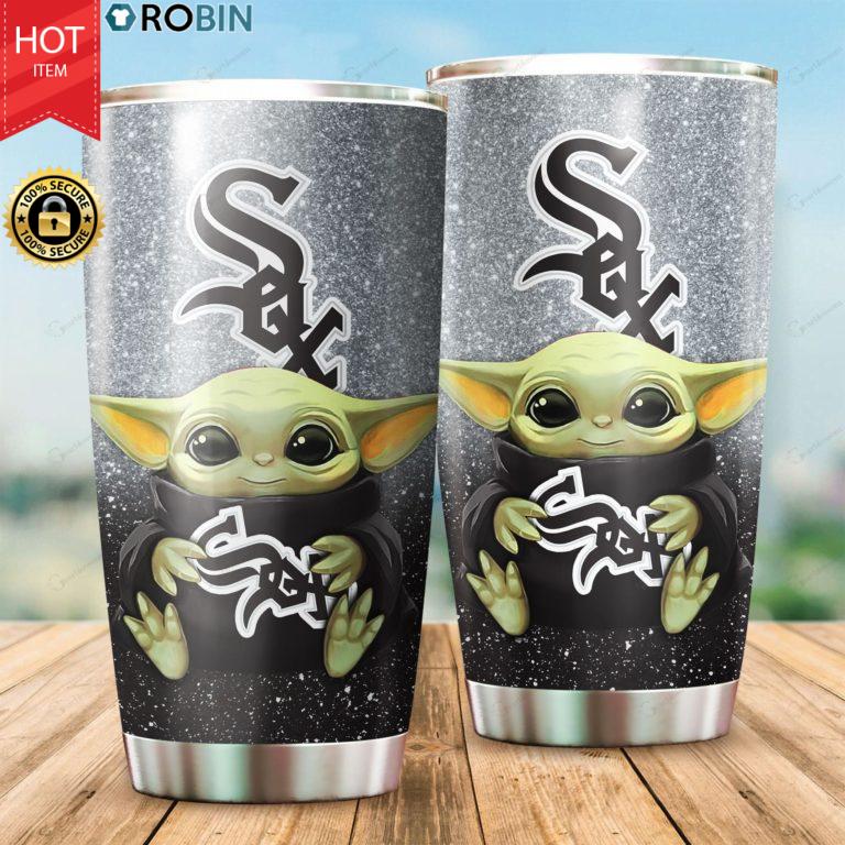 Chicago White Sox Baby Yoda 20oz Tumbler