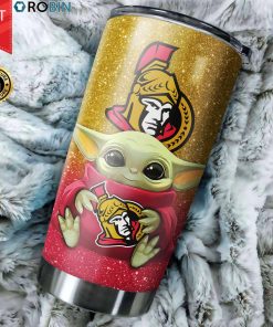 Ottawa Senators Baby Yoda 20oz Tumbler Ottawa Senators Baby Yoda 20oz Tumbler