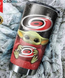 Carolina Hurricanes Baby Yoda 20oz Tumbler Carolina Hurricanes Baby Yoda 20oz Tumbler