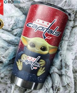 Washington Capitals Baby Yoda 20oz Tumbler