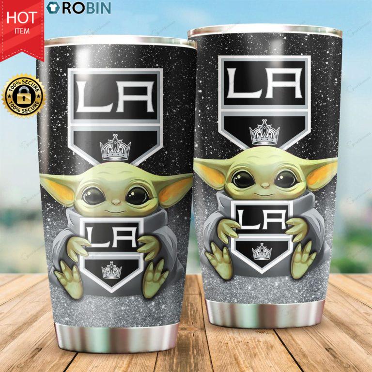 Los Angeles Kings Baby Yoda 20oz Tumbler