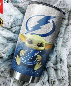 Tampa Bay Lightning Baby Yoda 20oz Tumbler Tampa Bay Lightning Baby Yoda 20oz Tumbler