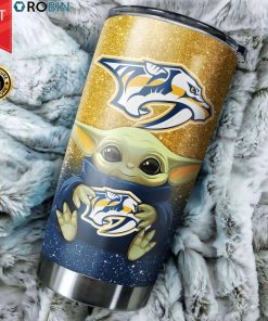 Nashville Predators Baby Yoda 20oz Tumbler Nashville Predators Baby Yoda 20oz Tumbler